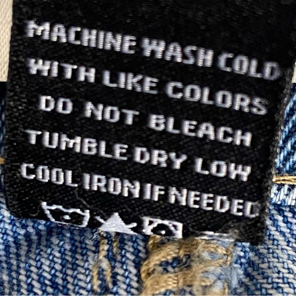 mia & madison Jeans womens 15 juniors size Denim Pants Forever 21 all cotton - Picture 6 of 14